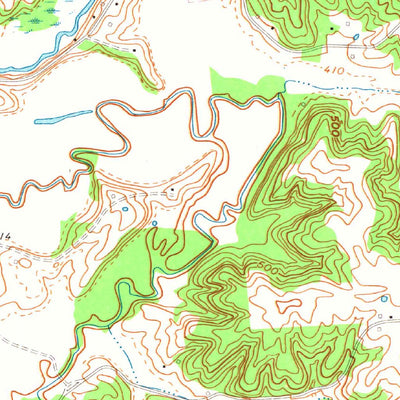 United States Geological Survey Flener, KY (1973, 24000-Scale) digital map