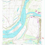 United States Geological Survey Fletcher Lake, AR-TN (1966, 24000-Scale) digital map