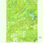 United States Geological Survey Fletcher, MI (1949, 62500-Scale) digital map