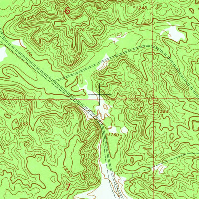 United States Geological Survey Fletcher, MI (1950, 24000-Scale) digital map