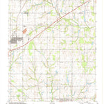 United States Geological Survey Fletcher, OK (1991, 24000-Scale) digital map