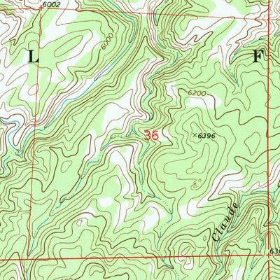 United States Geological Survey Fletcher Park, WY (1968, 24000-Scale) digital map