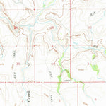 United States Geological Survey Flint Creek, ID (1965, 62500-Scale) digital map