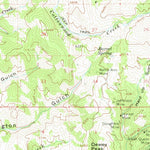 United States Geological Survey Flint Creek, ID (1965, 62500-Scale) digital map