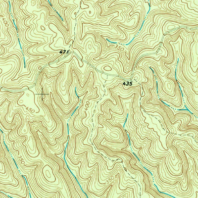 United States Geological Survey Flint Hill, SC (1971, 24000-Scale) digital map
