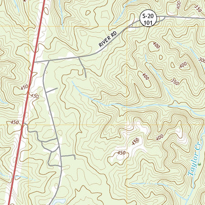 United States Geological Survey Flint Hill, SC (2020, 24000-Scale) digital map