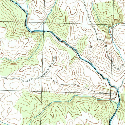 United States Geological Survey Flint Hill, VA (1994, 24000-Scale) digital map
