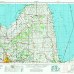 United States Geological Survey Flint, MI (1954, 250000-Scale) digital map