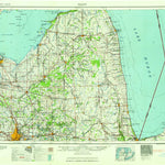 United States Geological Survey Flint, MI (1958, 250000-Scale) digital map