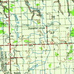 United States Geological Survey Flint, MI (1958, 250000-Scale) digital map