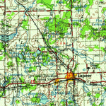 United States Geological Survey Flint, MI (1958, 250000-Scale) digital map