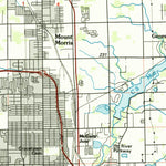 United States Geological Survey Flint, MI (1984, 100000-Scale) digital map