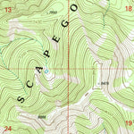 United States Geological Survey Flint Mountain, MT (1999, 24000-Scale) digital map