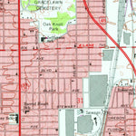 United States Geological Survey Flint North, MI (1969, 24000-Scale) digital map