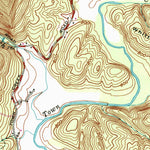 United States Geological Survey Flintstone, MD-PA (1950, 24000-Scale) digital map
