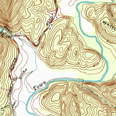 United States Geological Survey Flintstone, MD-PA (1950, 24000-Scale) digital map