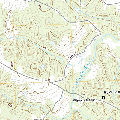 United States Geological Survey Flo, TX (2022, 24000-Scale) digital map