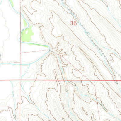United States Geological Survey Floate Draw, WY (1972, 24000-Scale) digital map