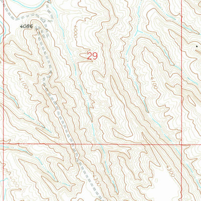 United States Geological Survey Floate Draw, WY (1972, 24000-Scale) digital map