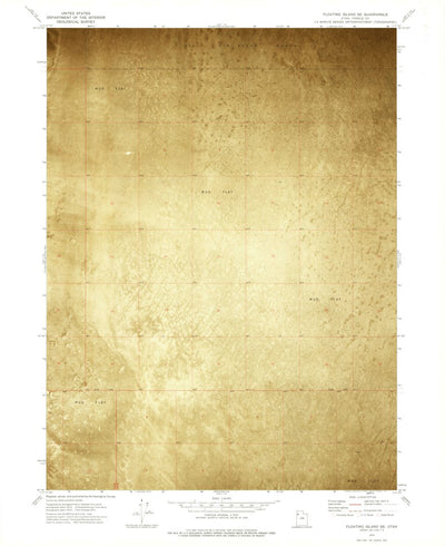 United States Geological Survey Floating Island SE, UT (1973, 24000-Scale) digital map