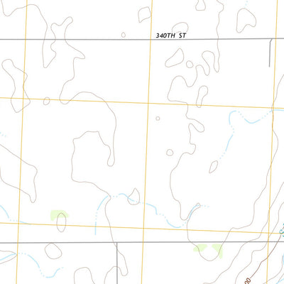 United States Geological Survey Flom SE, MN (2013, 24000-Scale) digital map