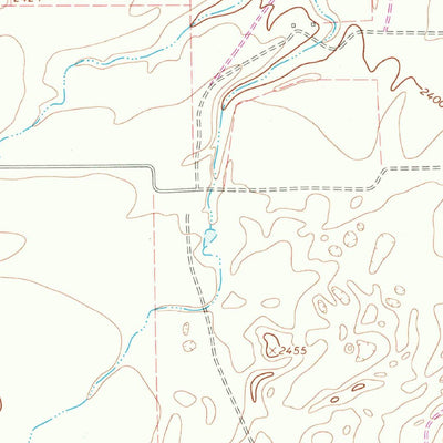United States Geological Survey Flomot, TX (1967, 24000-Scale) digital map