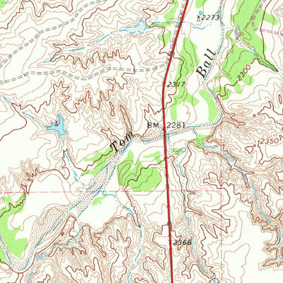 United States Geological Survey Flomot, TX (1967, 24000-Scale) digital map