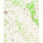 United States Geological Survey Flora, IL (1948, 62500-Scale) digital map