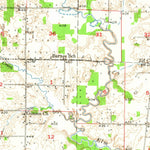 United States Geological Survey Flora, IL (1948, 62500-Scale) digital map