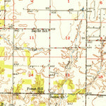 United States Geological Survey Flora, IL (1949, 62500-Scale) digital map