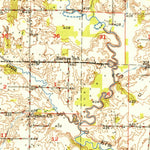 United States Geological Survey Flora, IL (1949, 62500-Scale) digital map