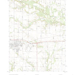 United States Geological Survey Flora, IL (2021, 24000-Scale) digital map