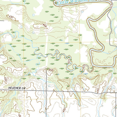 United States Geological Survey Flora, IL (2021, 24000-Scale) digital map