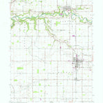 United States Geological Survey Flora, IN (1962, 24000-Scale) digital map
