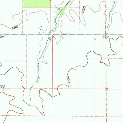 United States Geological Survey Flora, IN (1962, 24000-Scale) digital map