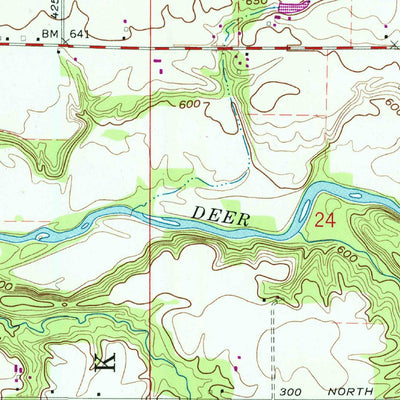 United States Geological Survey Flora, IN (1962, 24000-Scale) digital map