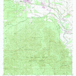 United States Geological Survey Flora, LA (1983, 24000-Scale) digital map