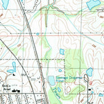 United States Geological Survey Flora, MS (1988, 24000-Scale) digital map