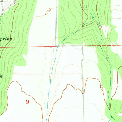 United States Geological Survey Flora, OR-WA (1967, 24000-Scale) digital map