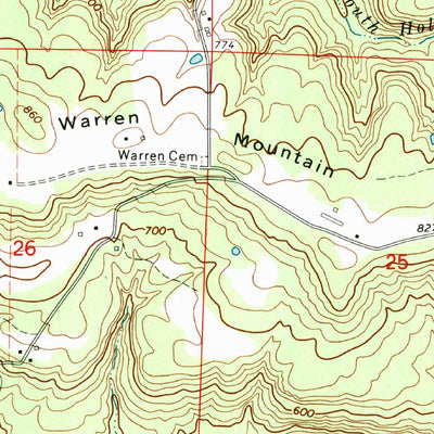 United States Geological Survey Floral, AR (1973, 24000-Scale) digital map