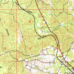 United States Geological Survey Florein, LA (1954, 62500-Scale) digital map