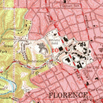 United States Geological Survey Florence, AL (1971, 24000-Scale) digital map
