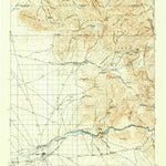 United States Geological Survey Florence, AZ (1902, 125000-Scale) digital map