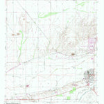 United States Geological Survey Florence, AZ (1965, 24000-Scale) digital map