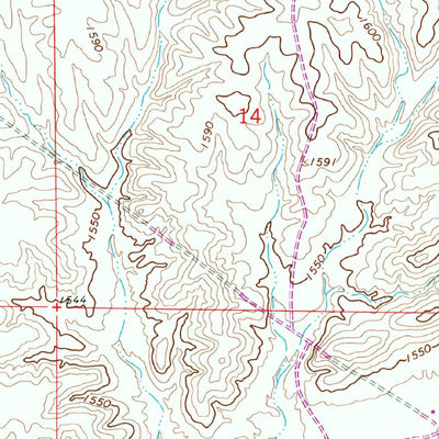 United States Geological Survey Florence, AZ (1965, 24000-Scale) digital map