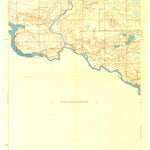 United States Geological Survey Florence East, WI-MI (1949, 24000-Scale) digital map