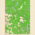 United States Geological Survey Florence East, WI-MI (1962, 24000-Scale) digital map