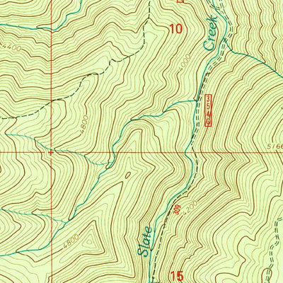 United States Geological Survey Florence, ID (1995, 24000-Scale) digital map
