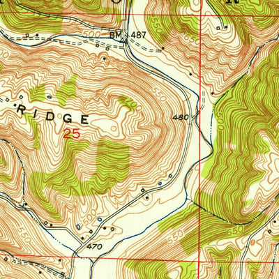 United States Geological Survey Florence, IN-KY (1951, 24000-Scale) digital map