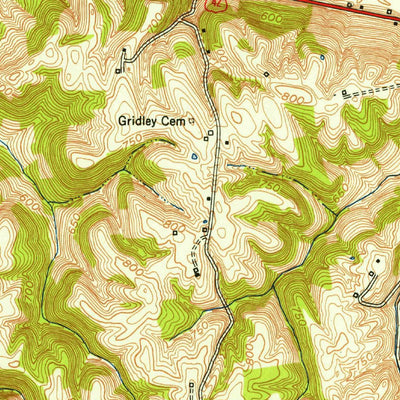 United States Geological Survey Florence, IN-KY (1951, 24000-Scale) digital map